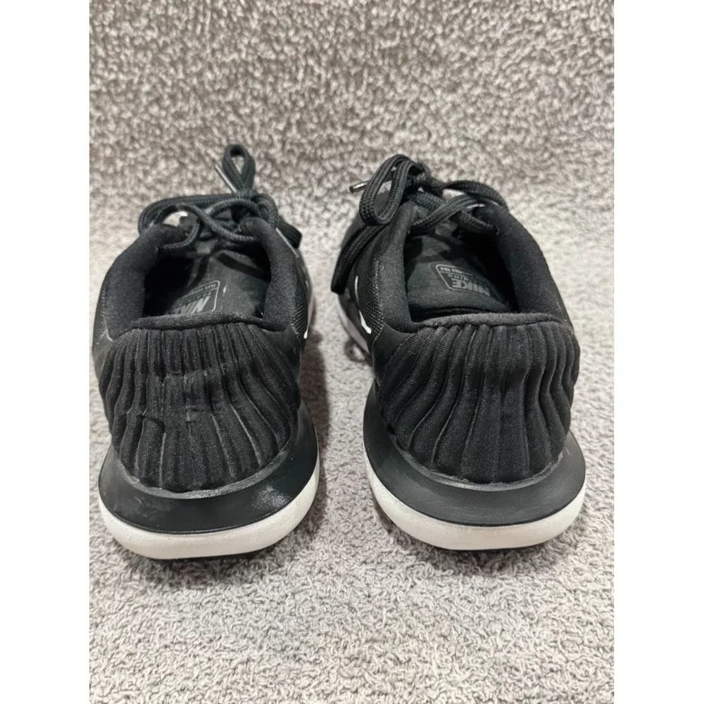 Nike Flex Supreme TR 5 Women's Size 7 Training Shoes Black White Flywire 852467-